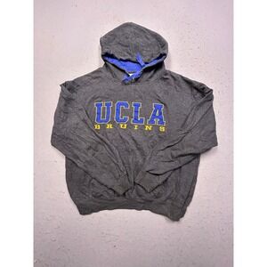 UCLA Bruins Hoodie Sweatshirt Cotton Blend Grey Blue XL Mens
